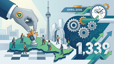 Provincial Power Play: Decoding Ontario’s 1,339-ITA Draw and the April 2026 Immigration Overhaul